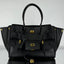 BEL AIR CARRY ALL BAG 29 IN BLACK NAPPA LAMBSKIN GOLD HARDWARE