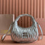 WANDER MATELASS¨¦ HANDBAG 23 IN SILVER PATENT LAMBSKIN