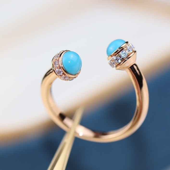 POSSEISION TURQUOISE DIAMOND RING Main image