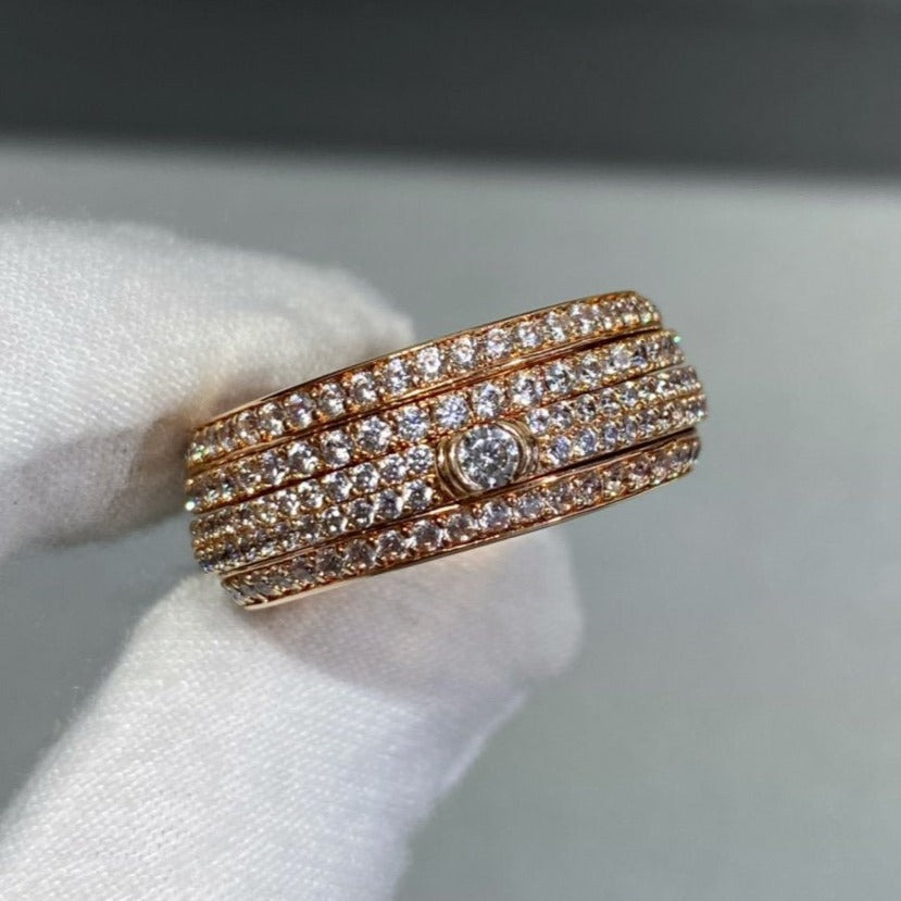 POSSEISSION DIAMOND PAVED RING Main image