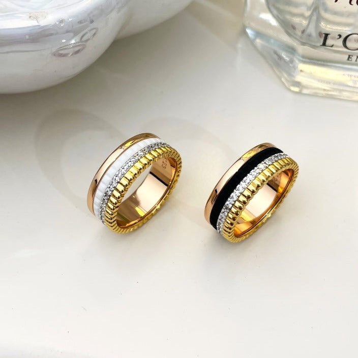 QUATRE WHITE LARGE RING Main image