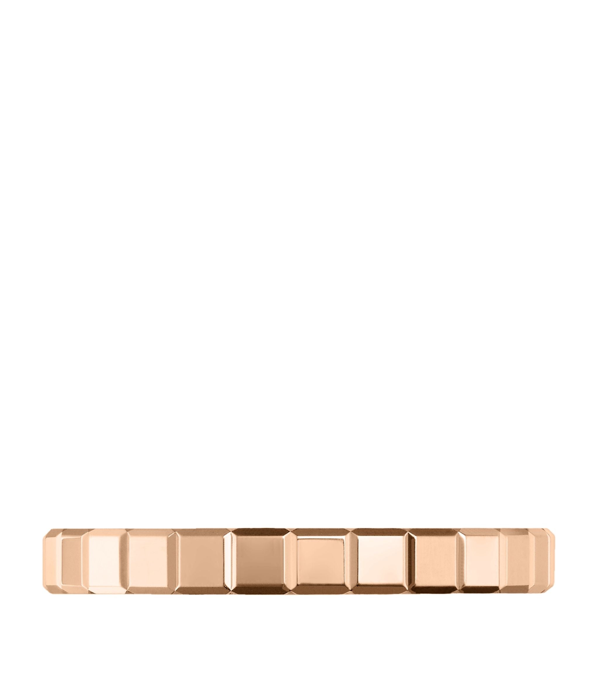 ICE CUBA RING PINK GOLD Secondary image