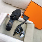 0asis Sandal Epsom Calfskin Black