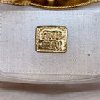 WANDER WICKER BAG 20 IN TAN RATTAN