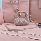 WANDER MATELASS¨¦ NAPPA MINI BAG 18 IN NUDE PINK LAMBSKIN