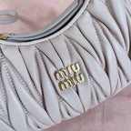 WANDER MATELASS¨¦ NAPPA MINI BAG 18 IN NUDE PINK LAMBSKIN