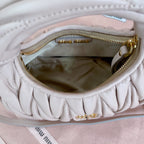 WANDER MATELASS¨¦ NAPPA MINI BAG 18 IN NUDE PINK LAMBSKIN