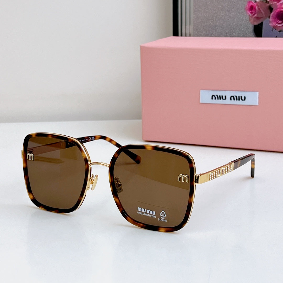 LOGO SQUARE SUNGLASSES ???08? IN METAL