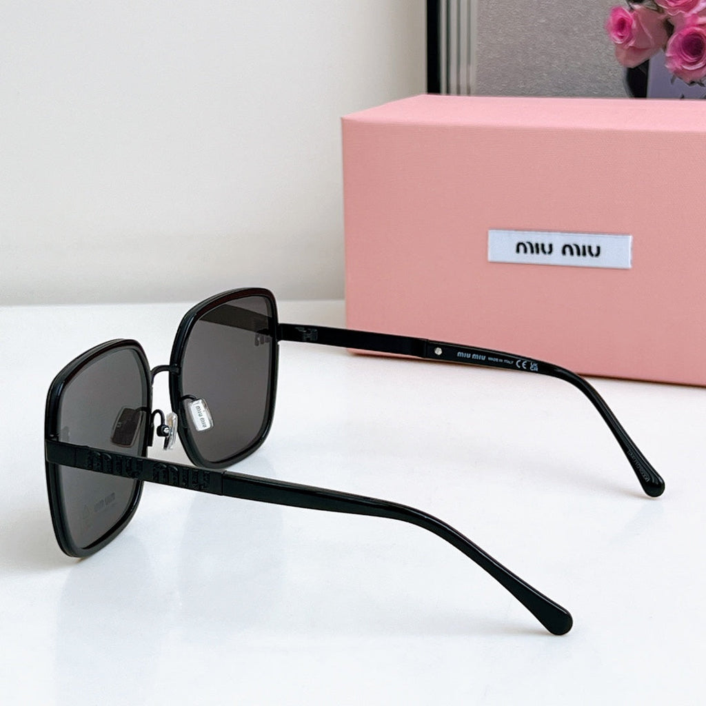 LOGO SQUARE SUNGLASSES ???08? IN METAL