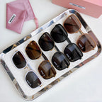 LOGO SQUARE SUNGLASSES ???08? IN METAL