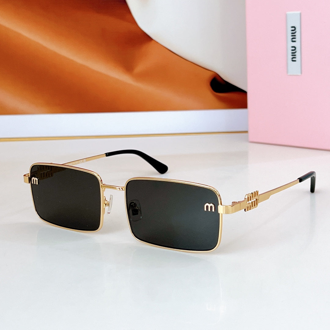 LOGO SQUARE SUNGLASSES SMU808 IN METAL Secondary image