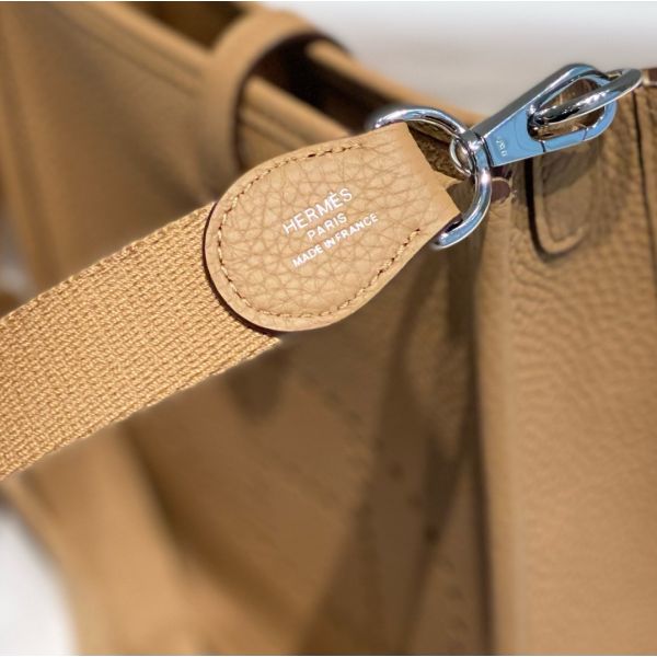 HERM Evelyne III TPM Bag In Chai Clemence Leather