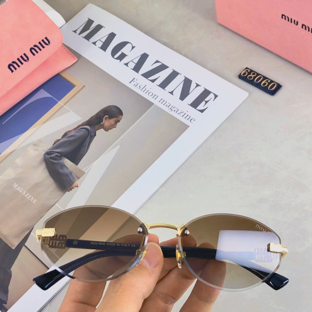 LOGO SUNGLASSES 501781 IN METAL