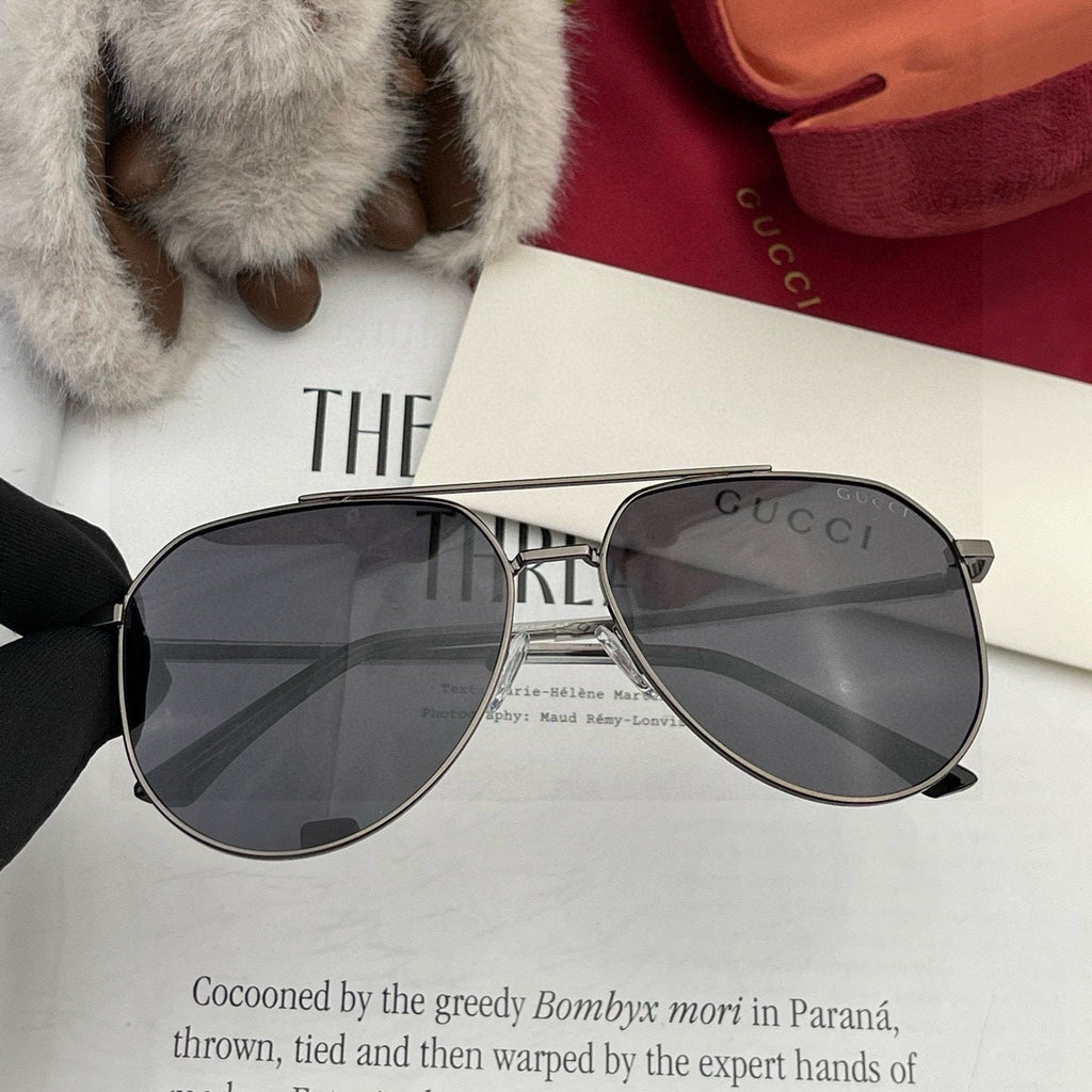 AVIATOR FRAME SUNGLASSES 5980 IN METAL